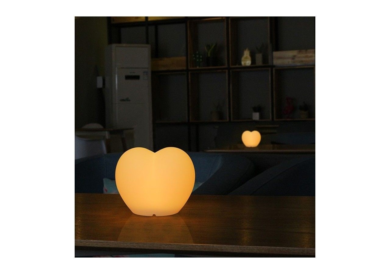Coeur lumineux LED RGBW sans fil 1W 20cm IP65 - MU4001 - Barcelona LED