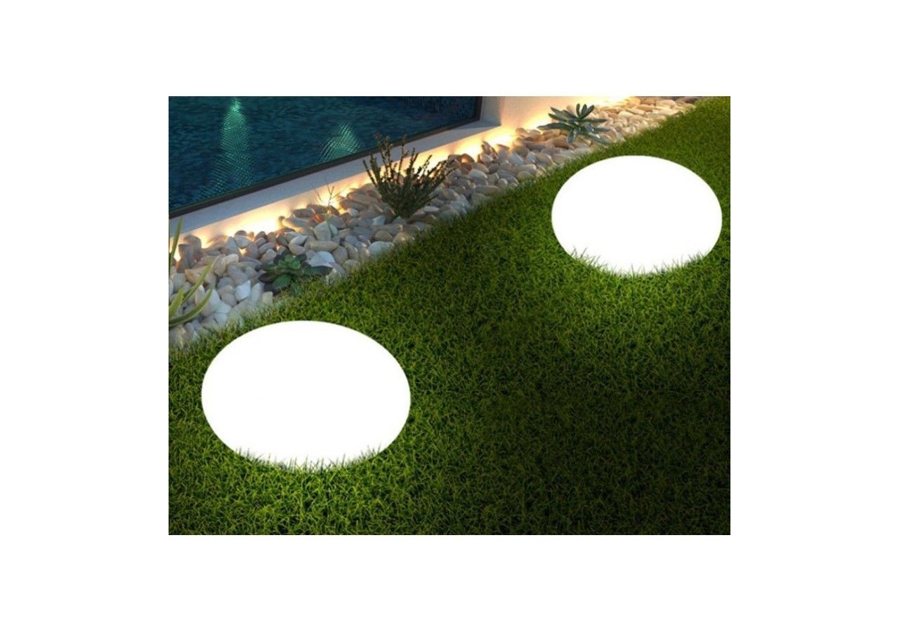 Boule lumineuse de jardin LED RGBW sans fil 1,2W IP65 - MU3005 - Barcelona LED