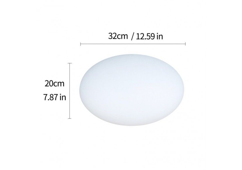 Boule lumineuse de jardin LED RGBW sans fil 1,2W IP65 - MU3005 - Barcelona LED