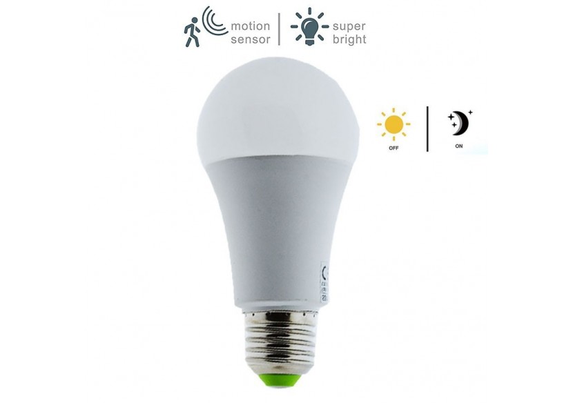 Ampoule LED avec capteur de mouvement 7W E27 - SB01MA-BC - Barcelona LED Ampoule LED avec capteur de mouvement 7W E27 - SB01MA-BC - Barcelona LED