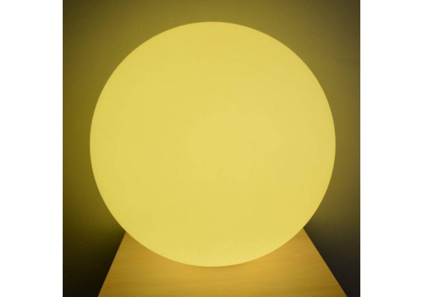 Sphère lumineuse LED RGBW sans fil 50cm 2,4W IP65 - MU2003-2 - Barcelona LED