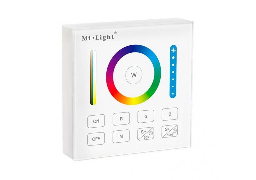 Télécommande murale RGB+CCT-1 zone-Blanc-Mi-Light - B0-RGBCCT - Barcelona LED