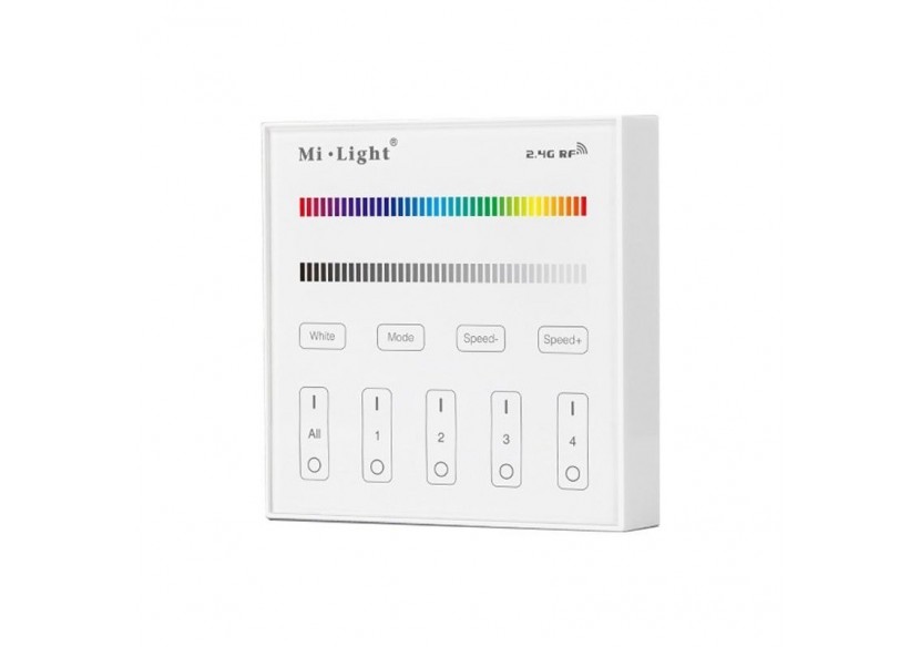 Télécommande murale RGB et RGBW-4 zones-Blanc-Milight - B3-RGBW - Barcelona LED