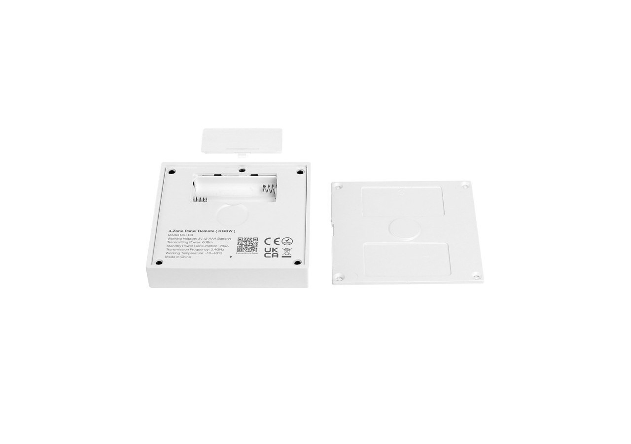 Télécommande murale RGB et RGBW-4 zones-Blanc-Milight - B3-RGBW - Barcelona LED
