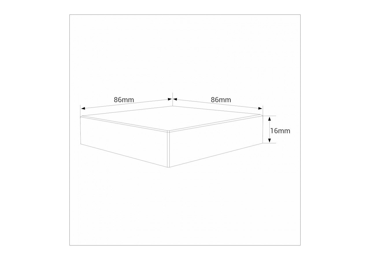 Télécommande murale RGB et RGBW-4 zones-Blanc-Milight - B3-RGBW - Barcelona LED