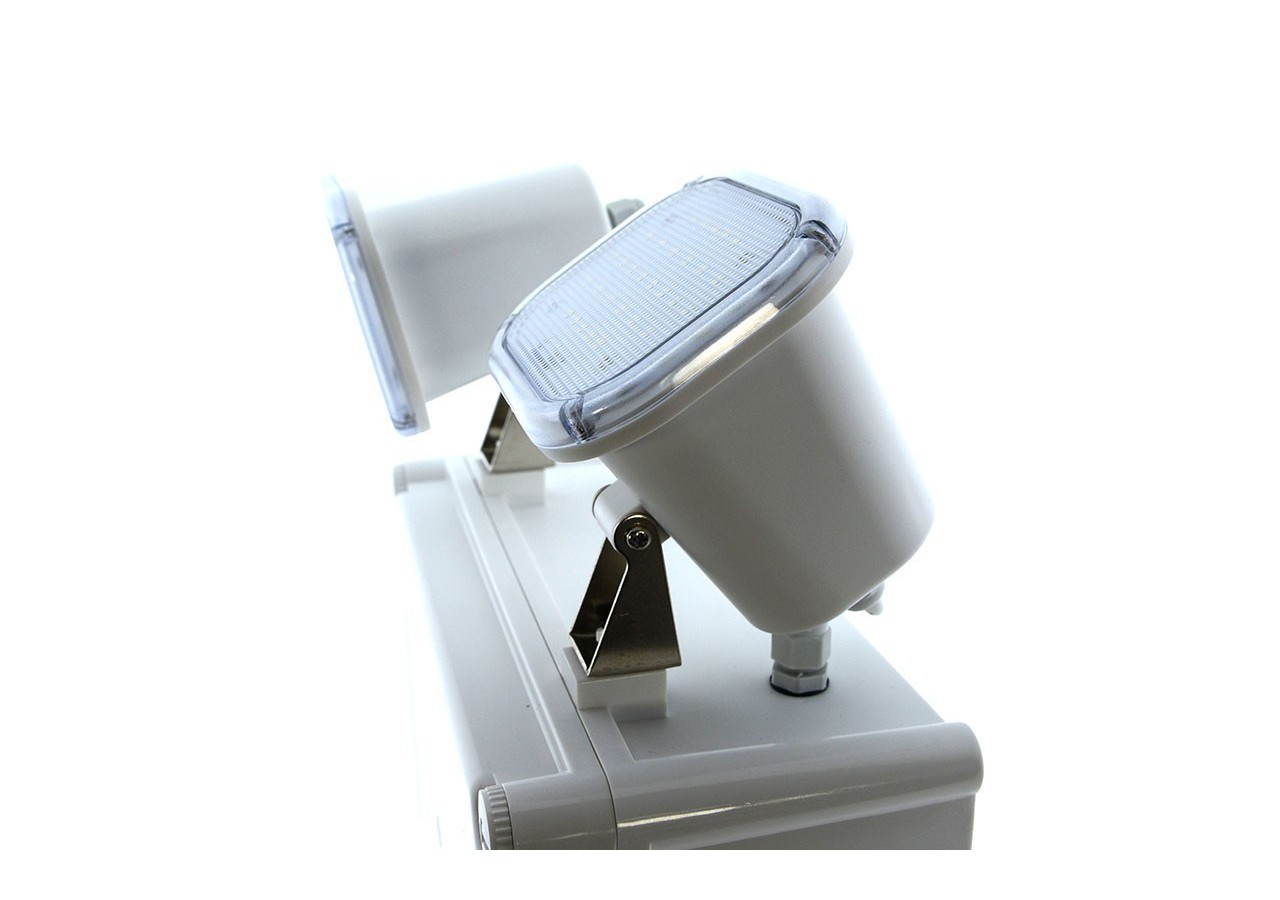 Bloc de secours LED 2x6W 600 Lumens IP65 - B1053 - Barcelona LED