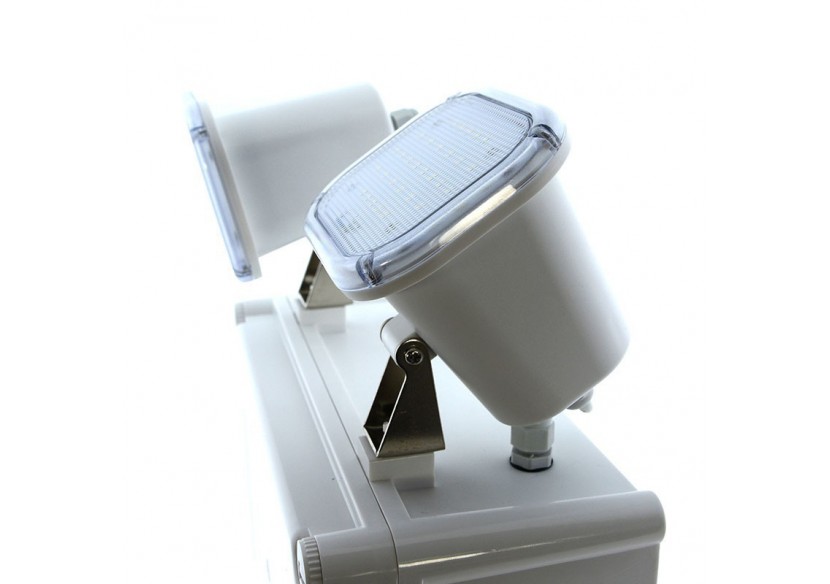 Bloc de secours LED 2x6W 600 Lumens IP65 - B1053 - Barcelona LED