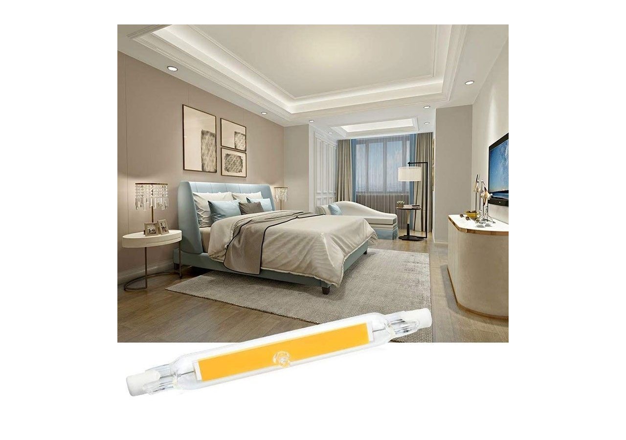 Ampoule R7S 118mm 1200lm Chip COB 12W - B1375-BC - Barcelona LED