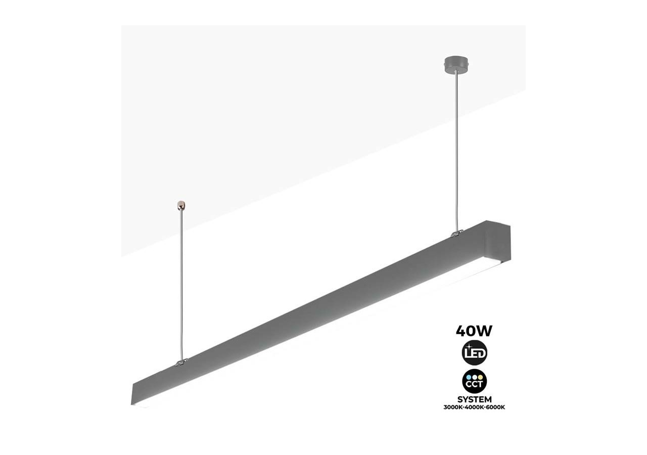 Linéaire LED CCT Tuneable 40W 120cm 3200lm - B9040-G-CCT - Barcelona LED