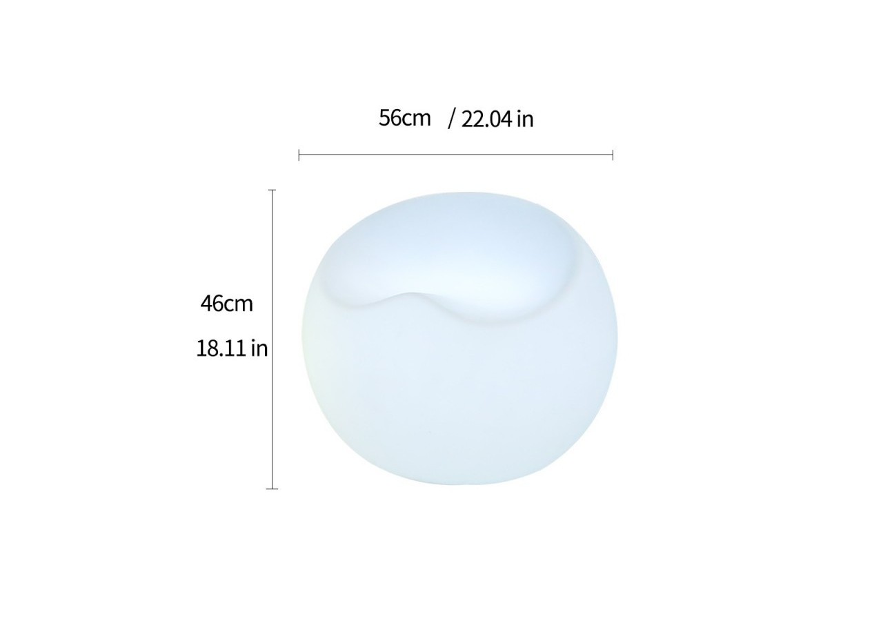 Fauteuil lumineux LED RGBW sans fil 2,4W IP65 - MU5006 - Barcelona LED