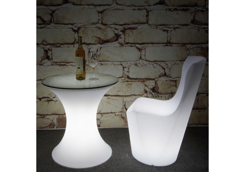 Table lumineuse LED RGBW sans fil 24W IP67 58x60cm - MU5000 - Barcelona LED