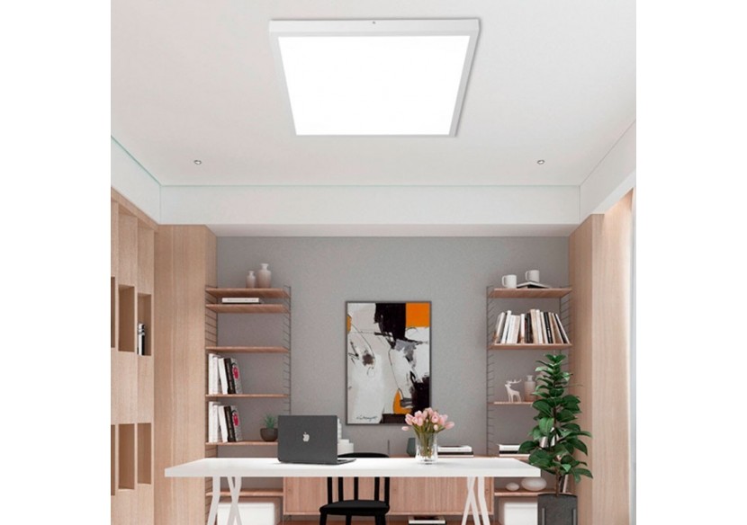 Panneau LED 60x60 en saillie WIFI SMART RGB / RGBW + CCT-40W-Avec kit de montage - B4292-RGBW - Barcelona LED Panneau LED 60x60 en saillie WIFI SMART RGB / RGBW + CCT-40W-Avec kit de montage - B4292-RGBW - Barcelona LED