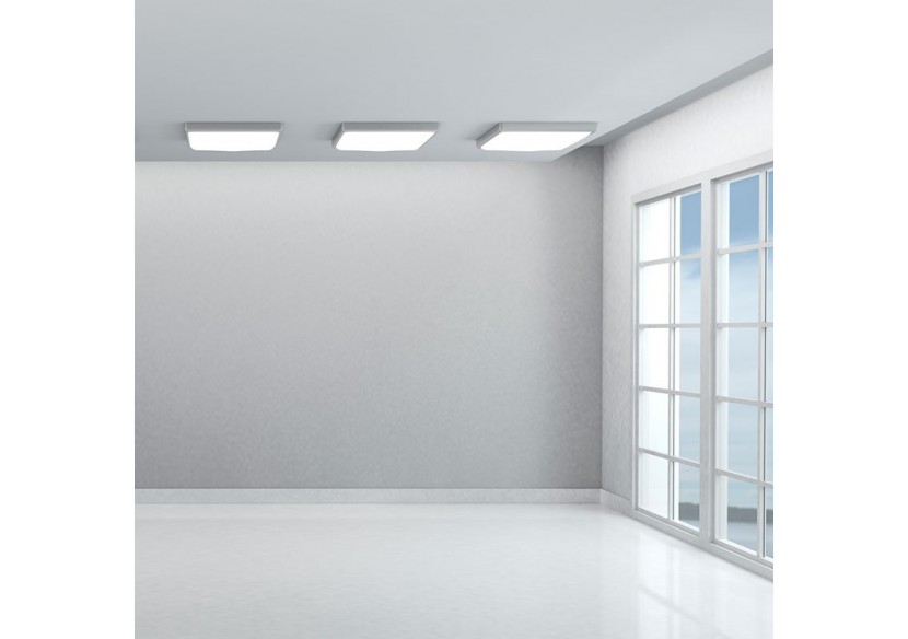 Panneau LED 60x60 en saillie WIFI SMART RGB / RGBW + CCT-40W-Avec kit de montage - B4292-RGBW - Barcelona LED Panneau LED 60x60 en saillie WIFI SMART RGB / RGBW + CCT-40W-Avec kit de montage - B4292-RGBW - Barcelona LED