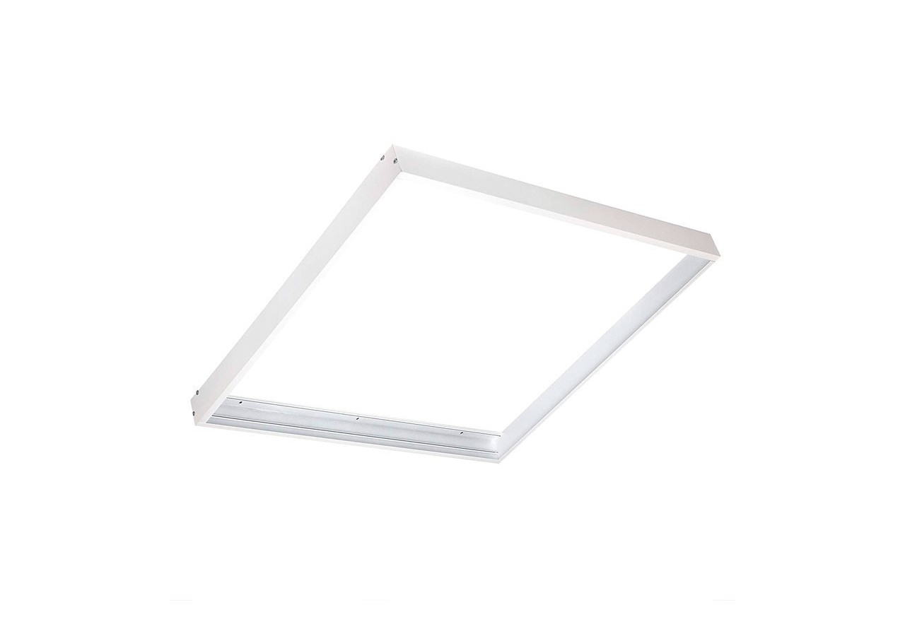 Panneau LED 60x60 en saillie WIFI SMART RGB / RGBW + CCT-40W-Avec kit de montage - B4292-RGBW - Barcelona LED