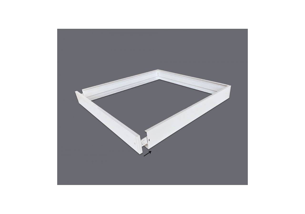 Panneau LED 60x60 en saillie WIFI SMART RGB / RGBW + CCT-40W-Avec kit de montage - B4292-RGBW - Barcelona LED