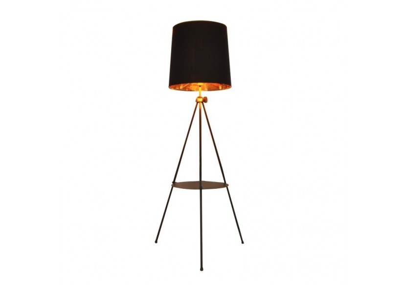 Lampe sur pied avec tablette "Madison" - L5048-N - Barcelona LED Lampe sur pied avec tablette "Madison" - L5048-N - Barcelona LED
