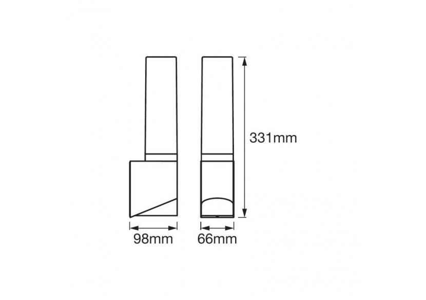 Applique LED extérieur SMART WIFI RGBW FLARE WALL - O478275 - Barcelona LED Applique LED extérieur SMART WIFI RGBW FLARE WALL - O478275 - Barcelona LED