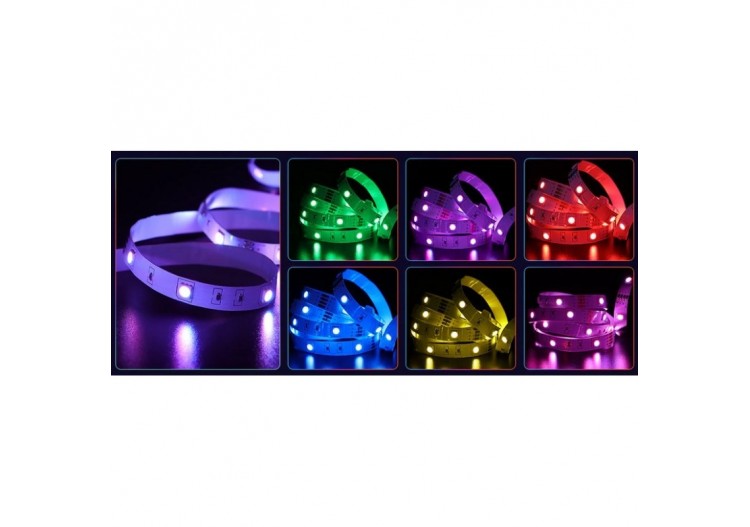 Ruban LED RGB 12V 36W 10mm IP20 SMD5050 30 led/m 5m - B1545-IP20 - Barcelona LED