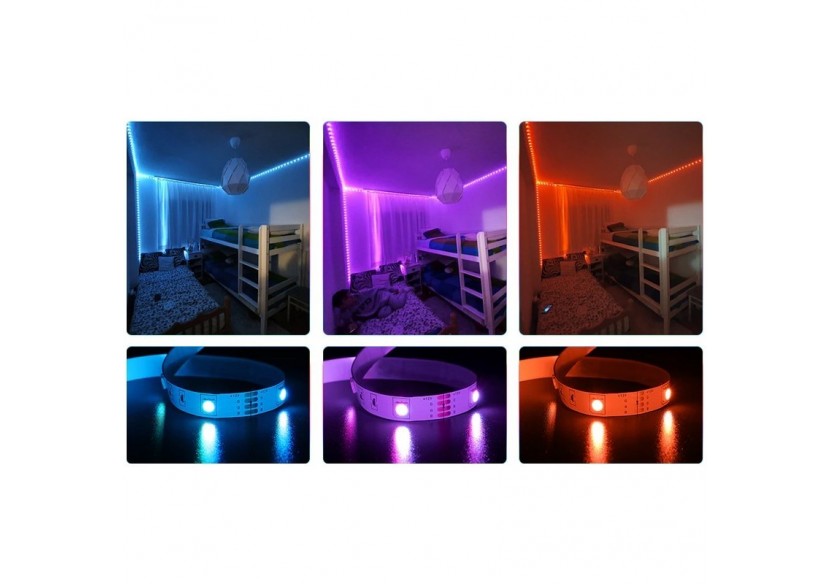 Ruban LED RGB 12V 36W 10mm IP20 SMD5050 30 led/m 5m - B1545-IP20 - Barcelona LED Ruban LED RGB 12V 36W 10mm IP20 SMD5050 30 led/m 5m - B1545-IP20 - Barcelona LED