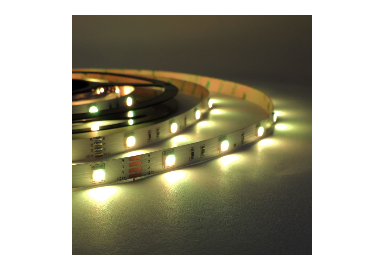 Ruban LED RGB 12V 36W 10mm IP20 SMD5050 30 led/m 5m - B1545-IP20 - Barcelona LED