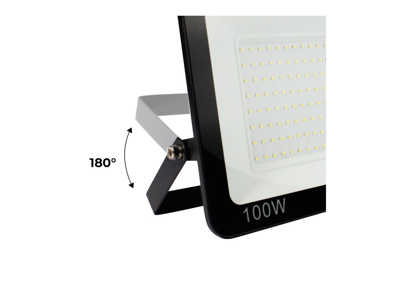 Projecteur extérieur LED 100W 7847LM IP65 - B1884-2-BC - Barcelona LED