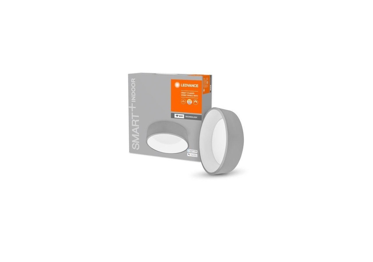 Plafonnier LED CCT SMART WIFI ORBIS CYLENDER 24W 450mm - O486584 - Barcelona LED