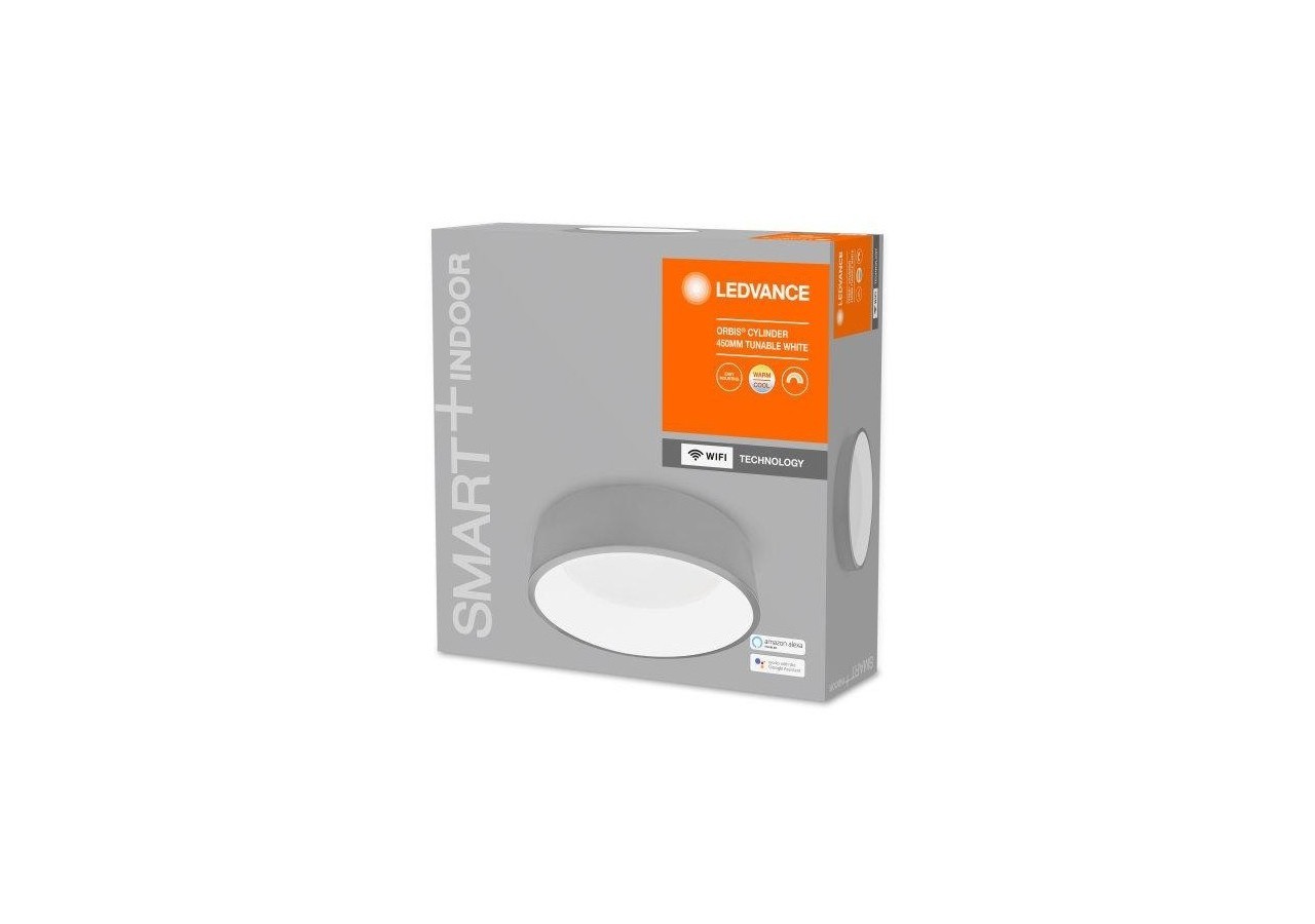 Plafonnier LED CCT SMART WIFI ORBIS CYLENDER 24W 450mm - O486584 - Barcelona LED