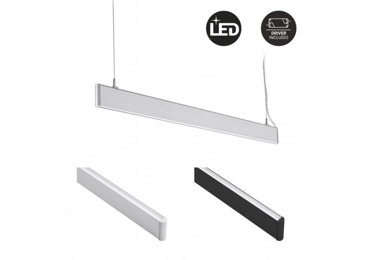 Linéaire LED 4000K 40W 120cm 3200lm - B9050-N-BN - Barcelona LED