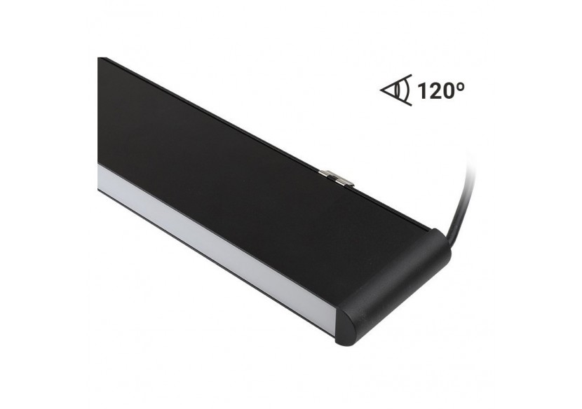 Linéaire LED 4000K 40W 120cm 3200lm - B9050-N-BN - Barcelona LED