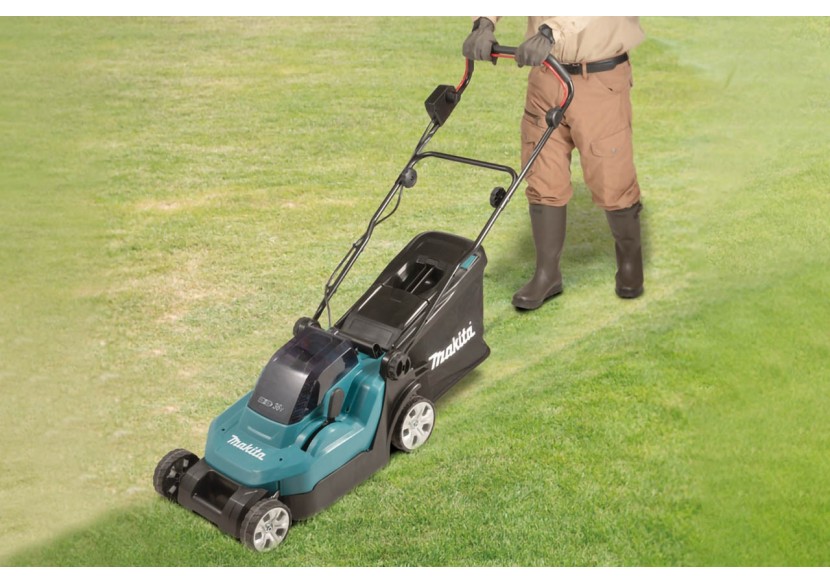 Tondeuse poussée 36 V : 2 x 18 V Li-Ion - Makita : Confort'Mat