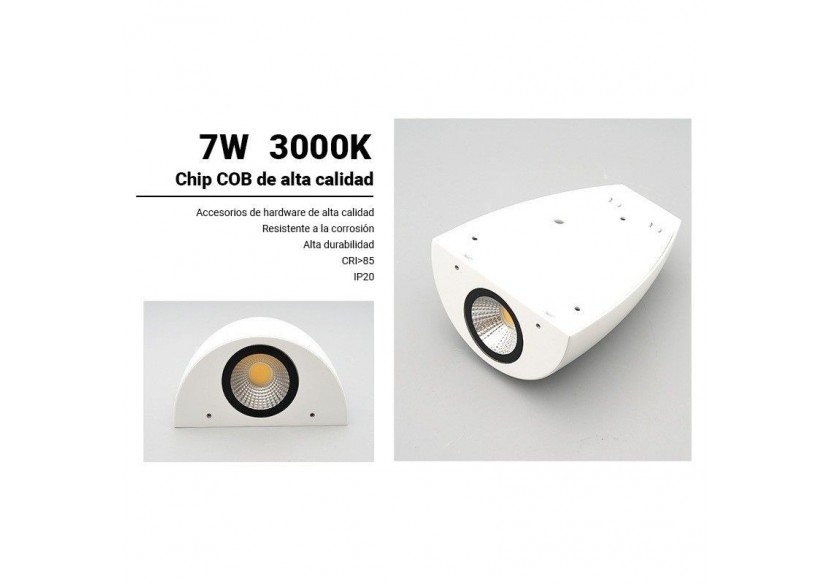 Applique murale LED "Veine" 7W COB - LN1573-B - Barcelona LED