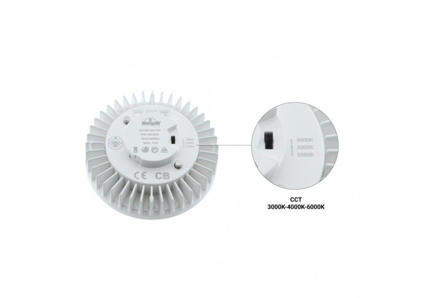 Ampoule LED GX53 CCT 10W 1200lm Fumagalli - H3.LED.G53.CCT - Barcelona LED