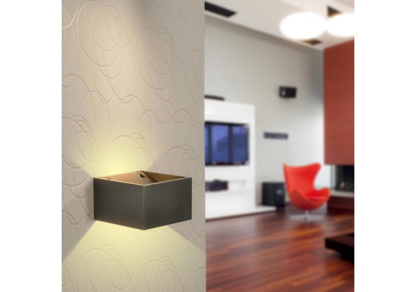 Applique murale LED "Quare" 10W COB - LN1572-N - Barcelona LED Applique murale LED "Quare" 10W COB - LN1572-N - Barcelona LED