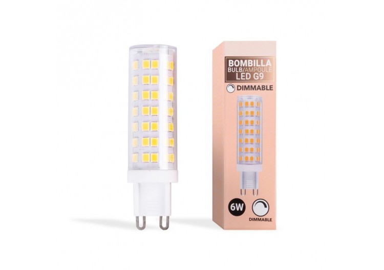 Ampoule LED G9 6W-Dimmable-220-240V AC - BS1-G9-6W-D-BN - Barcelona LED