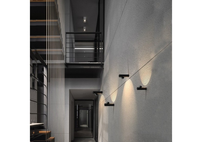 Applique murale LED "Kolo" 6W COB - LN1574-N - Barcelona LED Applique murale LED "Kolo" 6W COB - LN1574-N - Barcelona LED