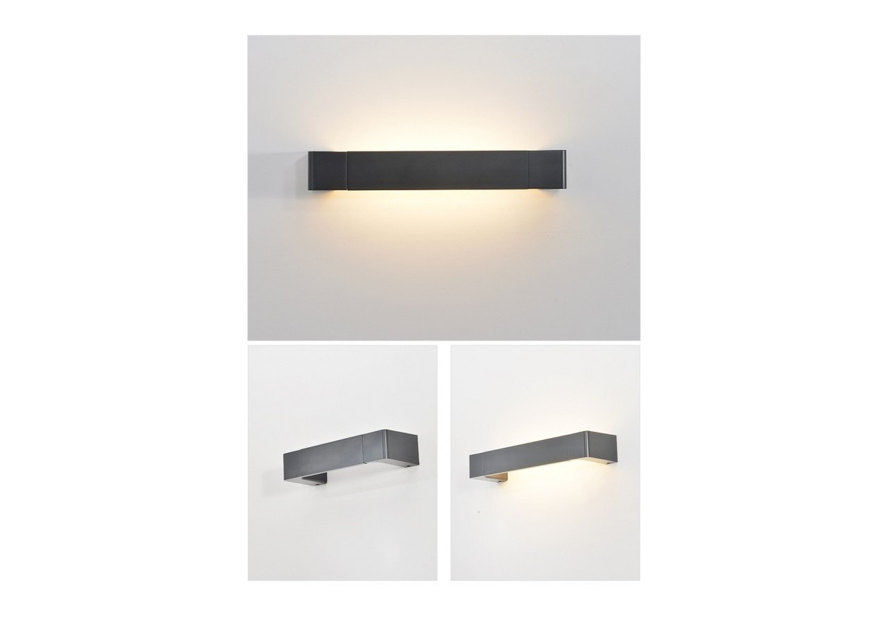 Applique murale bidirectionnelle LED "Etso"-6W-3000K-30cm - LN1575-N - Barcelona LED