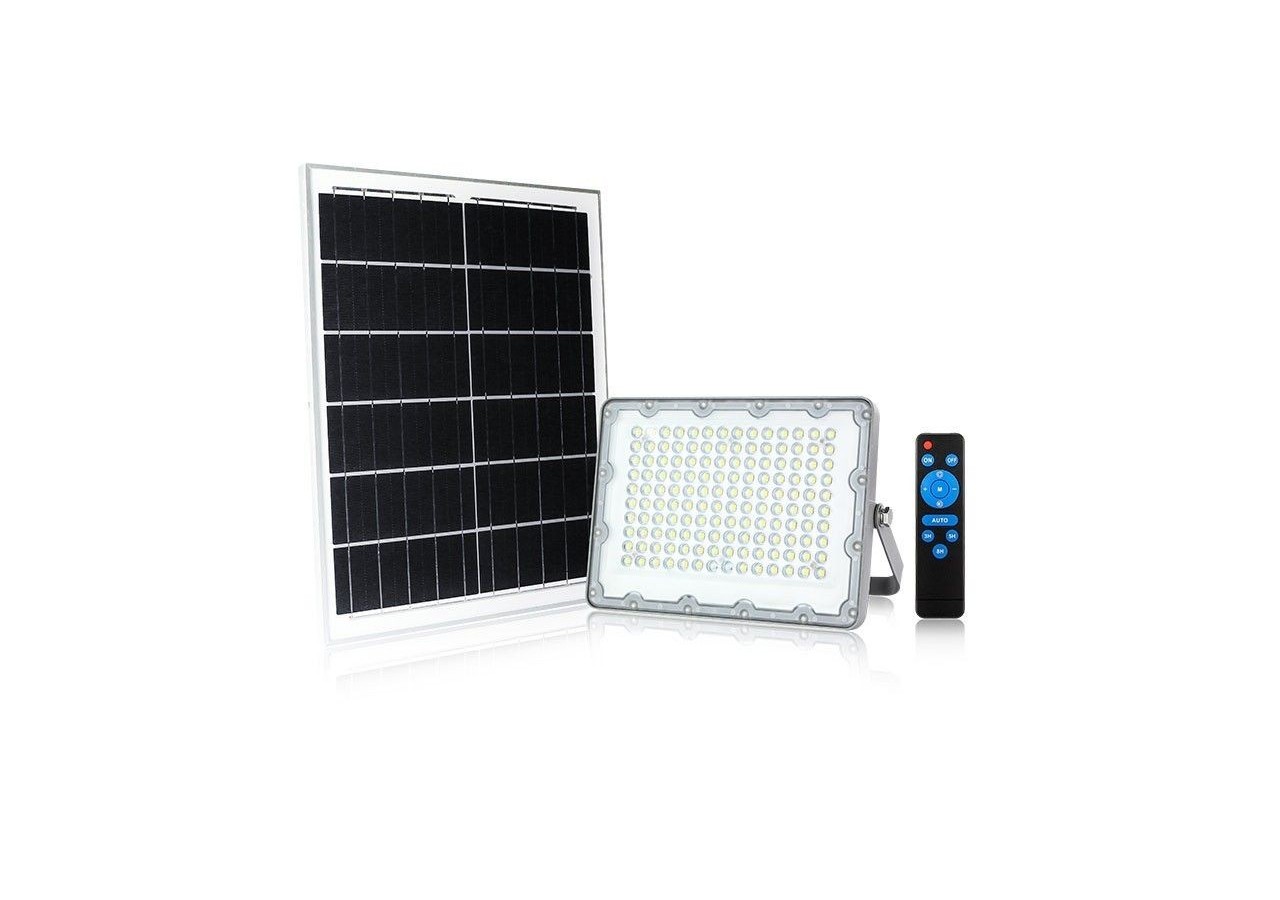 Projecteur LED 100W avec panneau solaire - SL21-100-BF - Barcelona LED