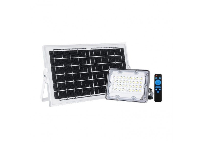 Projecteur LED 20W avec panneau solaire - SL21-20-BF - Barcelona LED Projecteur LED 20W avec panneau solaire - SL21-20-BF - Barcelona LED
