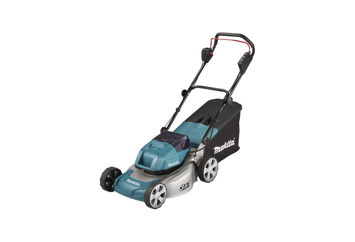 Tondeuse 36 V : 2 x 18 V Li-Ion poussée (Produit seul) - Makita : Confort'Mat