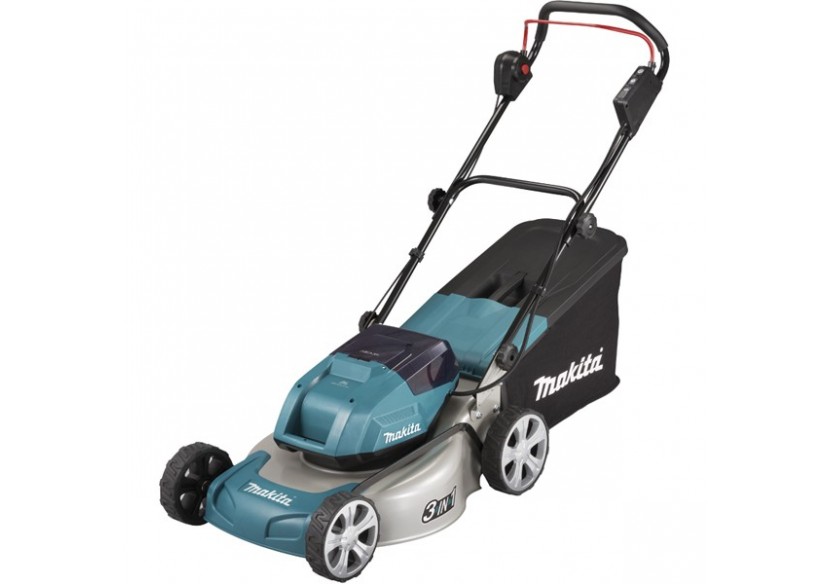 Tondeuse 36 V : 2 x 18 V Li-Ion poussée (Produit seul) - Makita : Confort'Mat