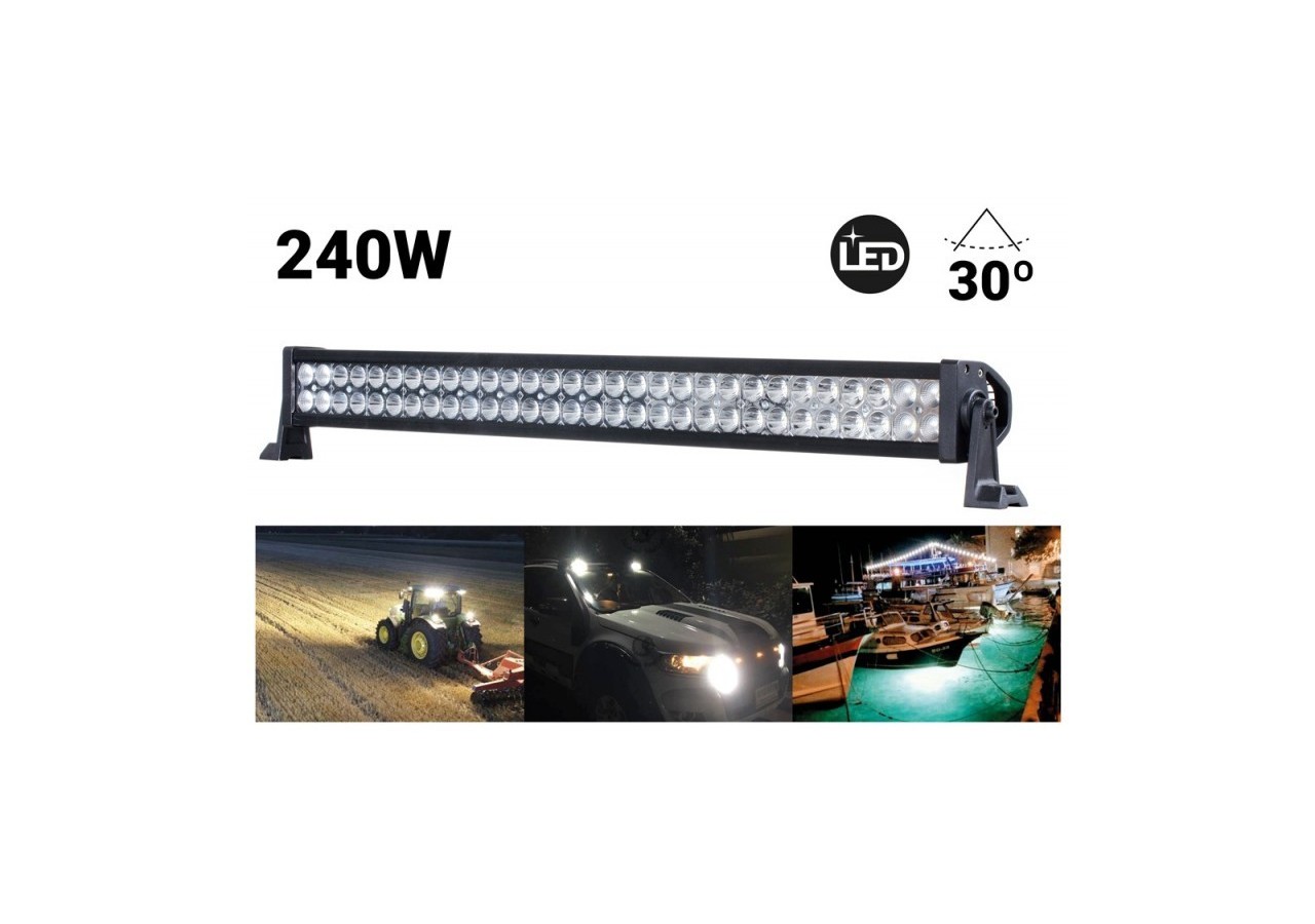 Rampe LED pour 4x4 240W 30 degrés 1065mm - BV240 - Barcelona LED