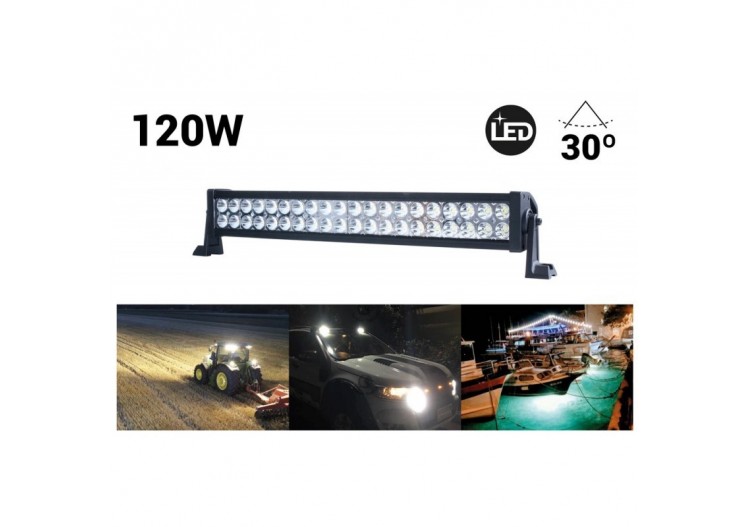Rampe LED de travail pour 4x4 120W 30 degrés 570mm - BV120 - Barcelona LED
