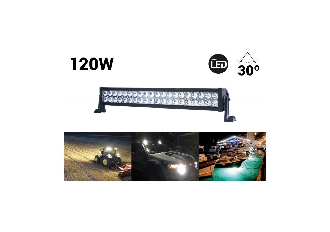 Rampe LED de travail pour 4x4 120W 30 degrés 570mm - BV120 - Barcelona LED