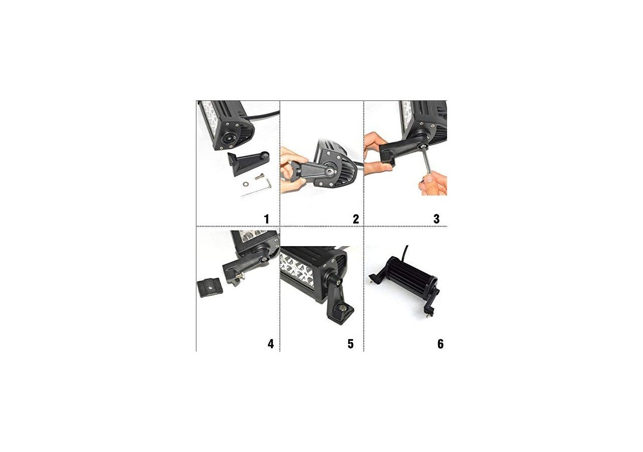 Rampe LED de travail pour 4x4 120W 30 degrés 570mm - BV120 - Barcelona LED