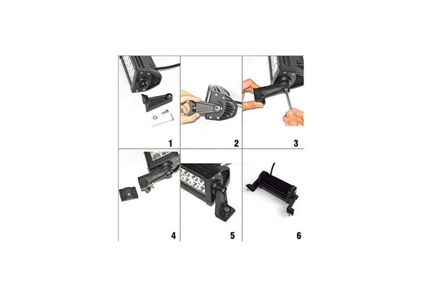 Rampe LED de travail pour 4x4 120W 30 degrés 570mm - BV120 - Barcelona LED Rampe LED de travail pour 4x4 120W 30 degrés 570mm - BV120 - Barcelona LED