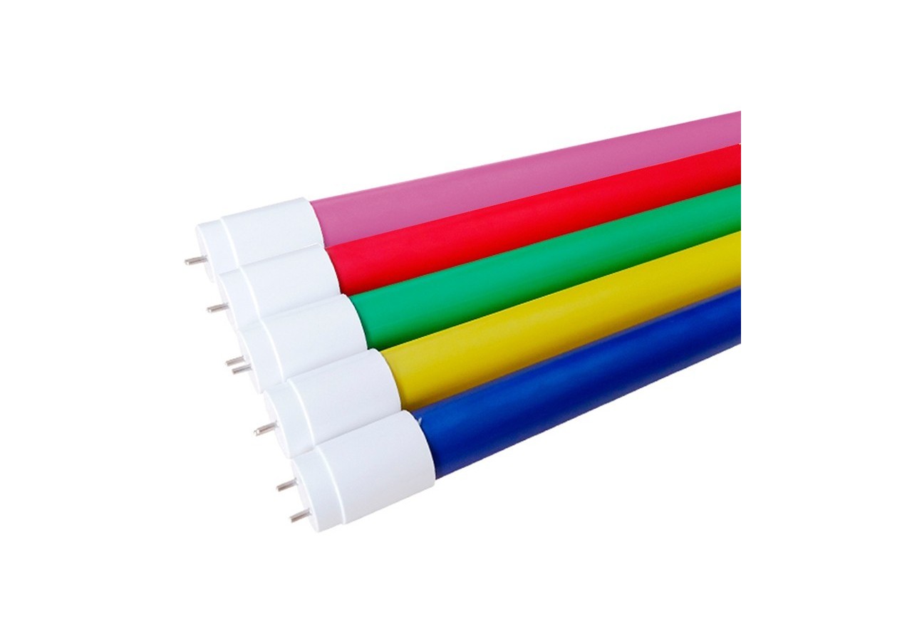 Tube de couleur LED T8 60cm-9W - B4000-60-VE - Barcelona LED
