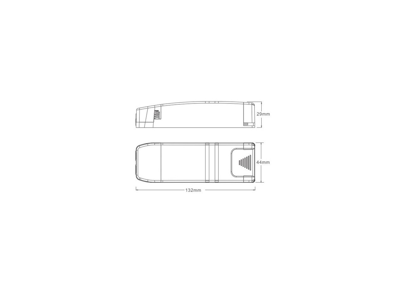 Driver LED dimmable TRIAC 43-70V-DC 250ma 20W - PE296R7025 - Barcelona LED