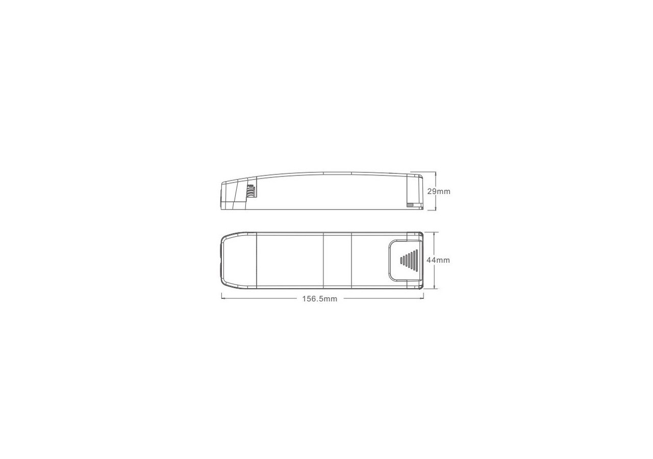 Driver LED dimmable TRIAC 43-60V-DC 500ma 30W - PE292B6050 - Barcelona LED