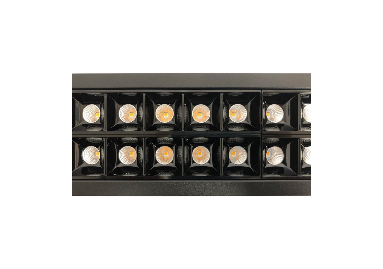 Linéaire LED encastrable 40W UGR18 Puces Osram - B9060-N-BC - Barcelona LED