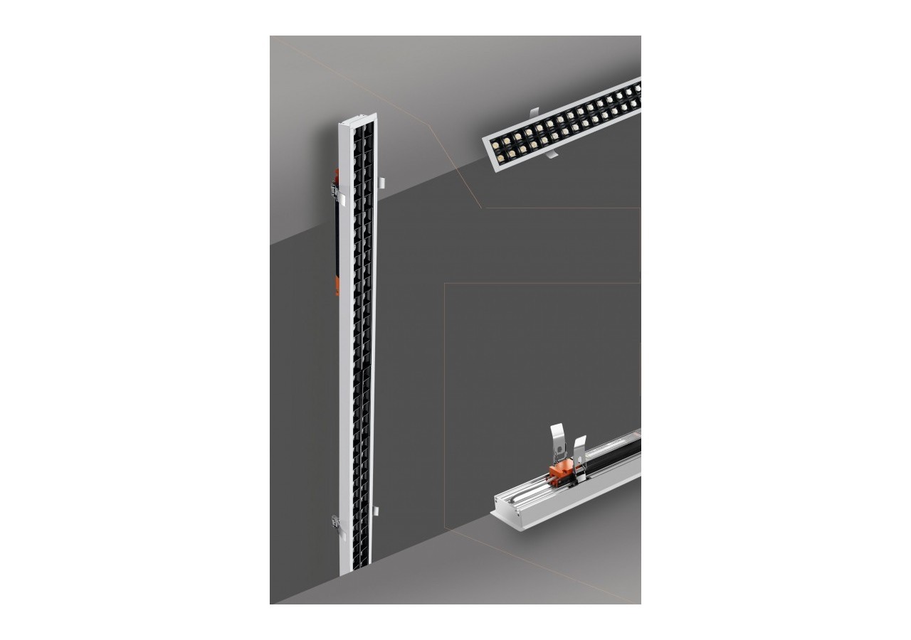 Linéaire LED encastrable 40W UGR18 Puces Osram - B9060-N-BC - Barcelona LED